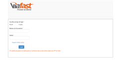Desktop Screenshot of central.viafast.com.br