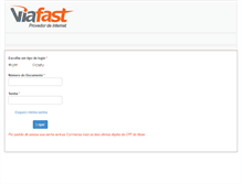 Tablet Screenshot of central.viafast.com.br